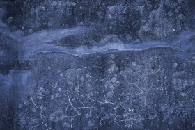 Stock Image: decorative blue grunge concrete texture with cracks background