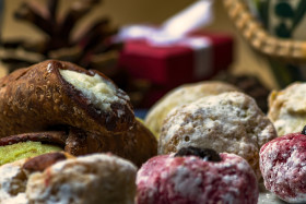 Stock Image: delicious biscuits