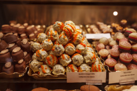Stock Image: Delicious chocolates