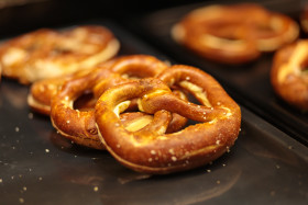 Stock Image: Delicious pretzels