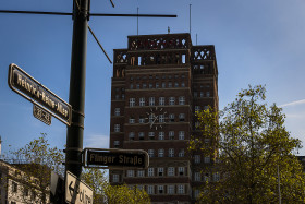 Stock Image: dusseldorf heinrich heine allee