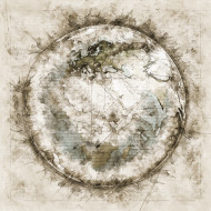 Stock Image: earth sketch