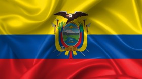 Stock Image: ecuador flag