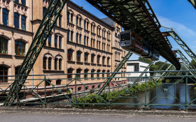 Stock Image: elberfeld monorail