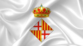 Stock Image: escut de barcelona
