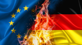 Stock Image: europe vs germany