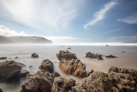 Stock Image: Faro Portugal Beautiful Seascape