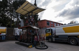 Stock Image: filling station