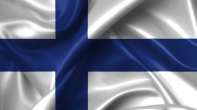 Stock Image: finnish flag