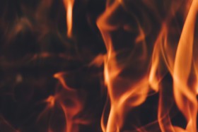 Stock Image: fire background
