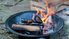 Stock Image: Fire bowl