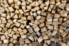 Stock Image: Firewood texture background