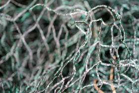Stock Image: Fishing net from the near