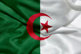 Stock Image: Flag of Algeria