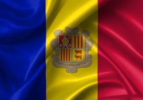 Stock Image: flag of andorra