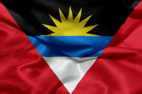 Stock Image: Flag of Antigua and Barbuda