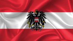 Stock Image: flag of austria