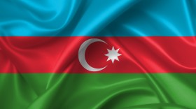 Stock Image: flag of azerbaijan