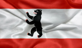 Stock Image: Flag of Berlin
