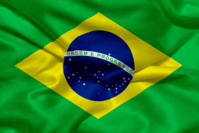 Stock Image: Flag of Brazil