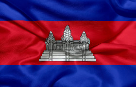 Stock Image: Flag of Cambodia