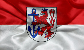 Stock Image: Flag of Düsseldorf