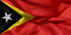 Stock Image: Flag of East Timor