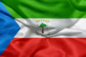 Stock Image: Flag of Equatorial Guinea