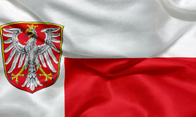 Stock Image: Flag of Frankfurt am Main