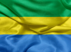 Stock Image: Flag of Gabon