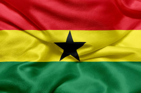 Stock Image: Flag of Ghana