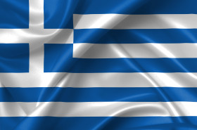 Stock Image: Flag of Greece
