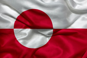 Stock Image: Flag of Greenland