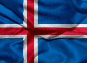 Stock Image: Flag of Iceland