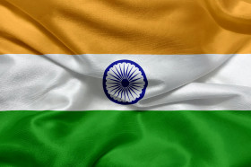 Stock Image: Flag of India