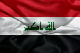 Stock Image: Flag of Iraq