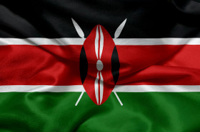 Stock Image: Flag of Kenya