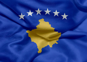 Stock Image: Flag of Kosovo