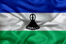Stock Image: Flag of Lesotho