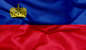 Stock Image: Flag of Liechtenstein