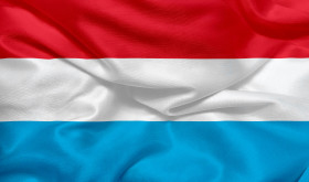Stock Image: Flag of Luxembourg