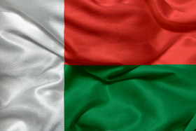 Stock Image: Flag of Madagascar
