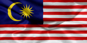 Stock Image: Flag of Malaysia