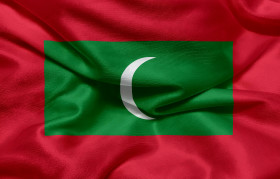 Stock Image: Flag of Maldives