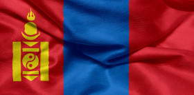 Stock Image: Flag of Mongolia