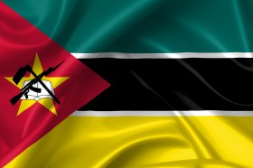 Stock Image: flag of mozambique