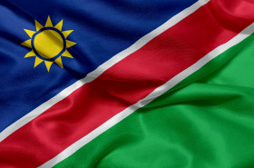 Stock Image: Flag of Namibia