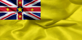 Stock Image: Flag of Niue (New Zealand)
