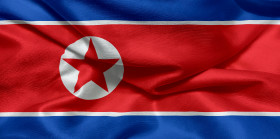 Stock Image: Flag of North Korea