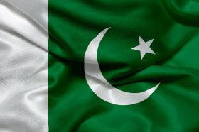 Stock Image: Flag of Pakistan